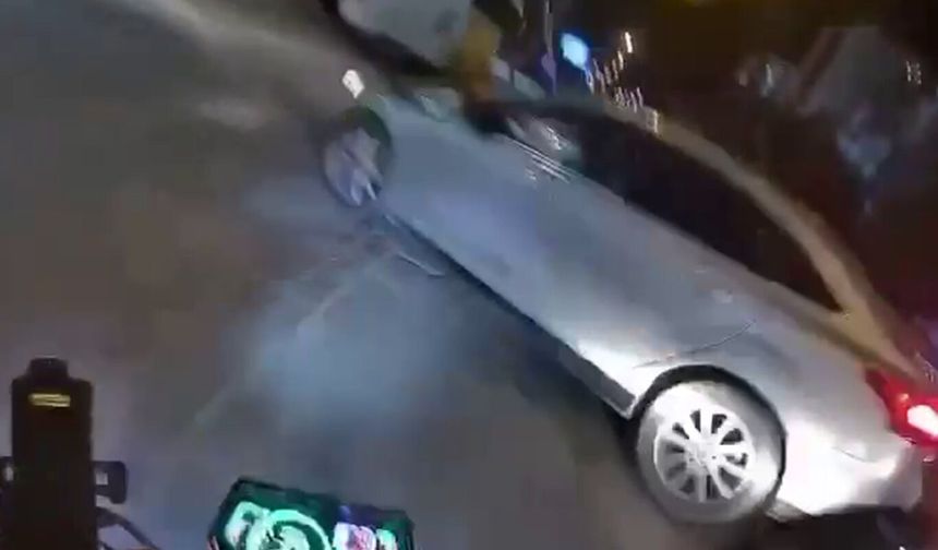 Malatya'da motosiklet ile otomobil çarpıştı: 1 yaralı