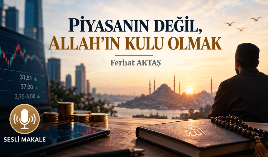 PİYASANIN DEĞİL, ALLAH'IN KULU OLMAK