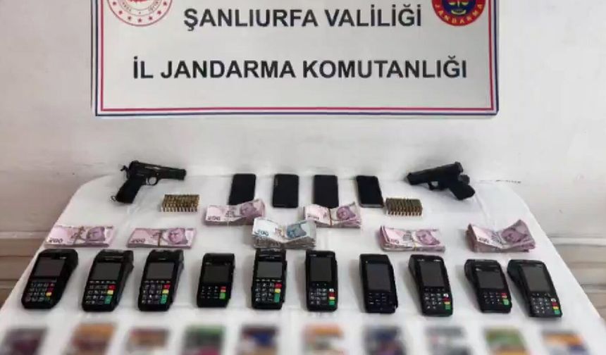 Şanlıurfa'da tefecilik operasyonu: 7 şüpheli yakalandı