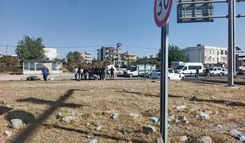 Siirt'te trafik kazası: Motosiklet sürücüsü ağır yaralandı