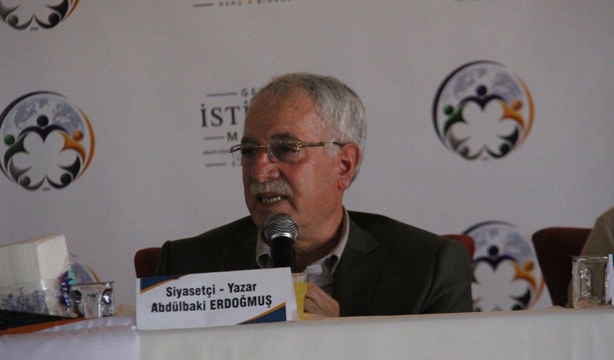 Yazar Erdoğmuş: Hiçbir ideoloji insandan ve aileden daha değerli değildir