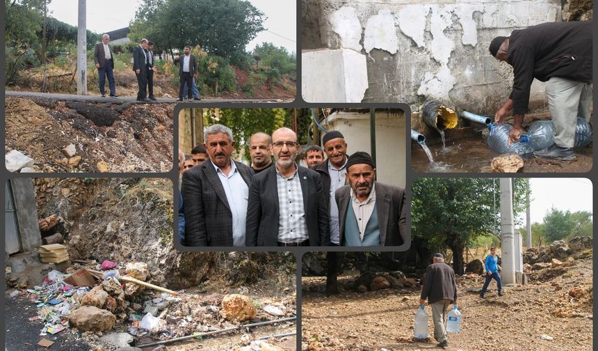 300 hanelik bir mahallenin su ve altyapı sorunu çözüm bekliyor