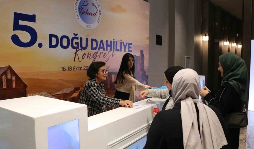 Diyarbakır'da 5. Doğu Dahiliye Kongresi düzenlendi