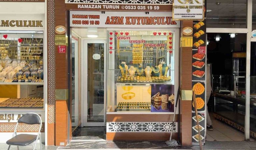 Diyarbakır'da kuyumcuya silahlı saldırı