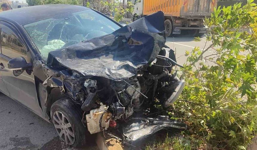 Diyarbakır'da trafik kazası: 2 yaralı