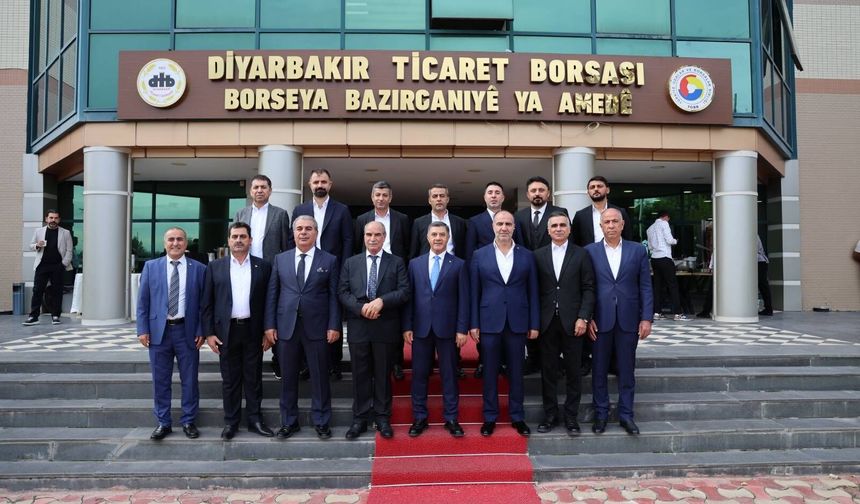 Diyarbakır Ticaret Borsası'nda Engin Yeşil yeniden başkan