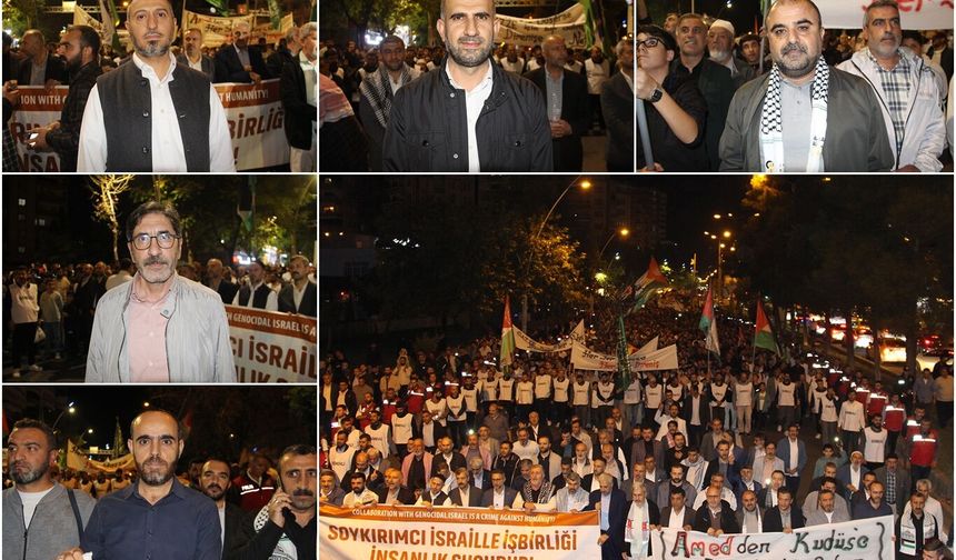 Diyarbakır'daki STK temsilcilerinden ortak çağrı: Gazze gündemden düşürülmemeli