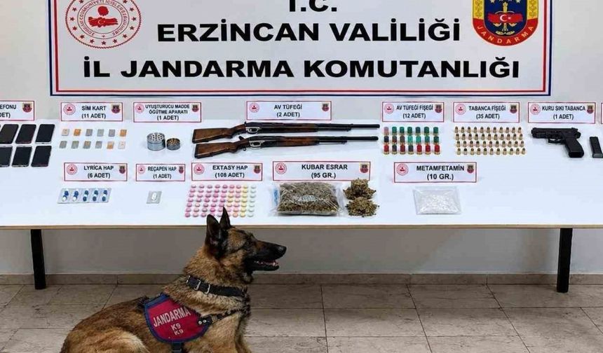Erzincan merkezli narko operasyonu: 10 gözaltı