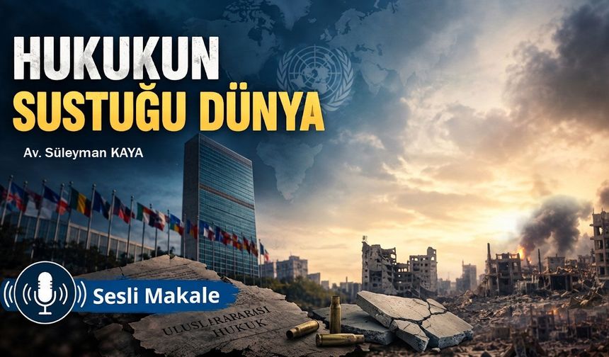 HUKUKUN SUSTUĞU DÜNYA