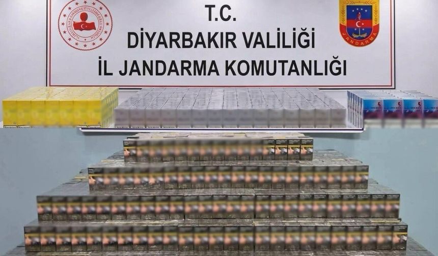 Diyarbakır'da kaçakçılık operasyonları