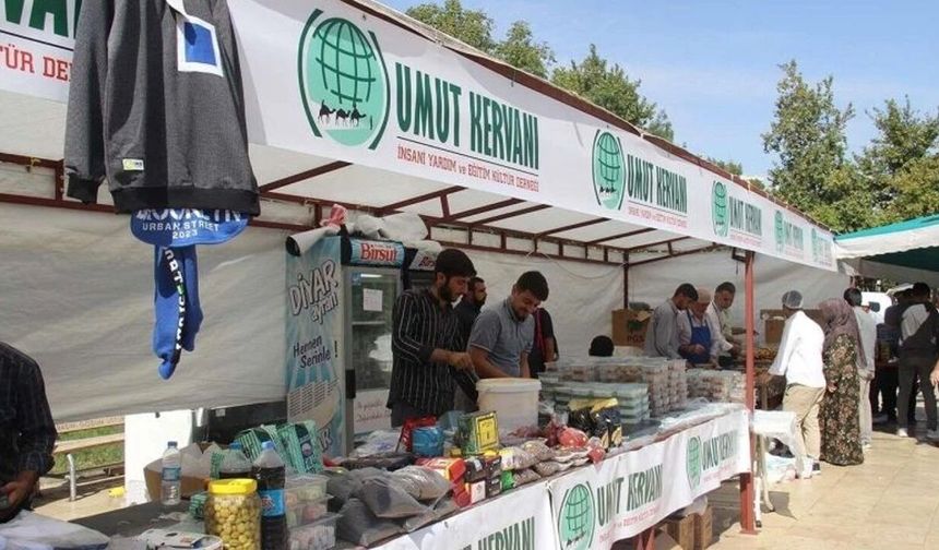 Umut Kervanı ihtiyaç sahibi aileler yararına kermes düzenleyecek