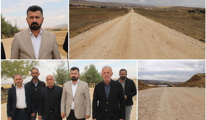 Muhtarlar tepki gösterdi: 18 köyün kullandığı yol ne zaman bitecek?
