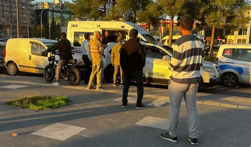 Kayapınar’da kaza sonrası kavga