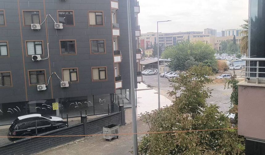 Şanlıurfa'da beklenen yağış etkisini göstermeye başladı