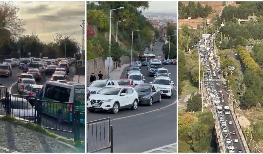 Diyarbakır'da trafik çilesi bitmiyor