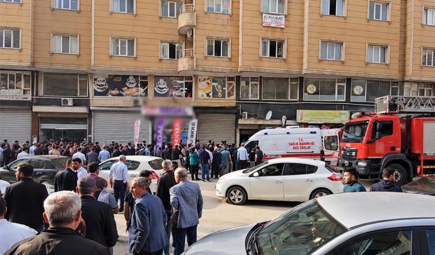 Mardin'de asansör kabini çöktü: 2 yaralı