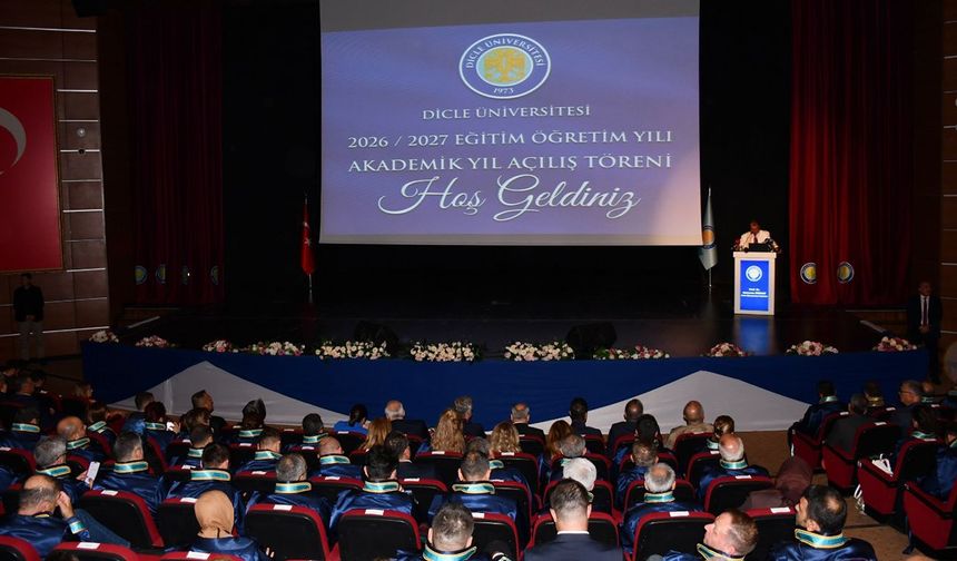 Dicle Üniversitesinde yeni akademik yılın açılışı yapıldı