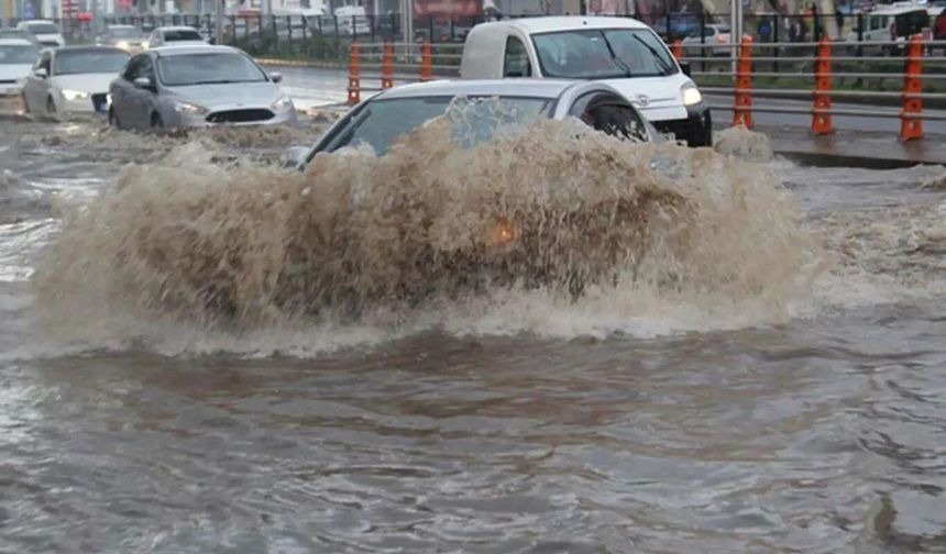 Diyarbakır'ın bazı ilçeleri için kuvvetli yağış uyarısı