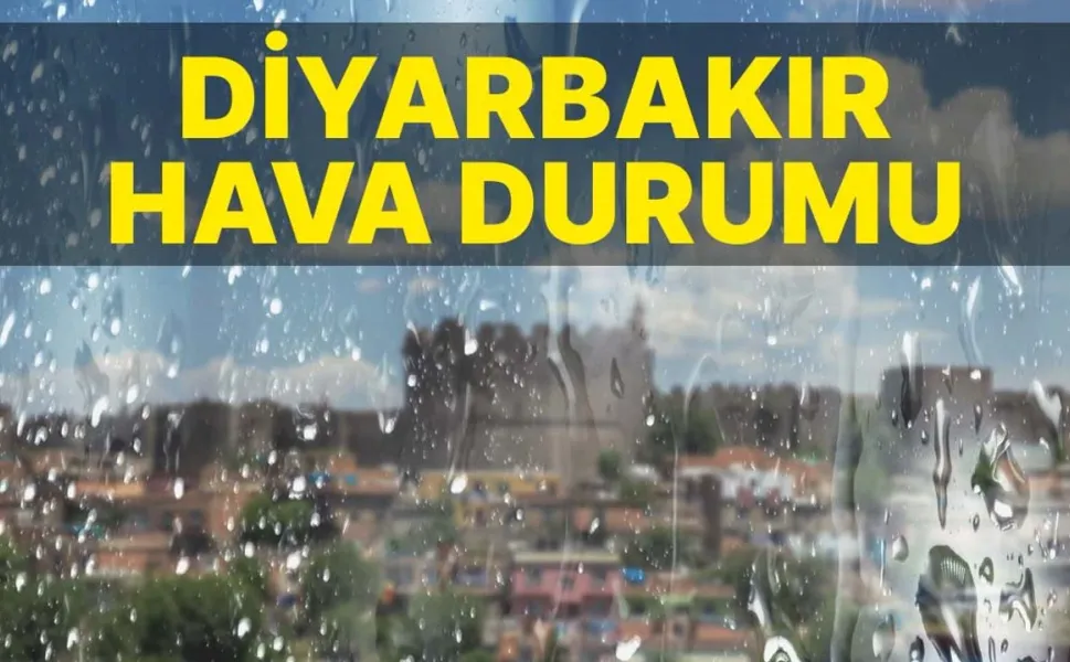 Diyarbakır'da sıcaklıklar düşüyor: Hafta boyunca bulut etkili olacak