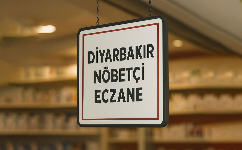 Diyarbakır'da 4 Aralık'ta nöbetçi eczaneler