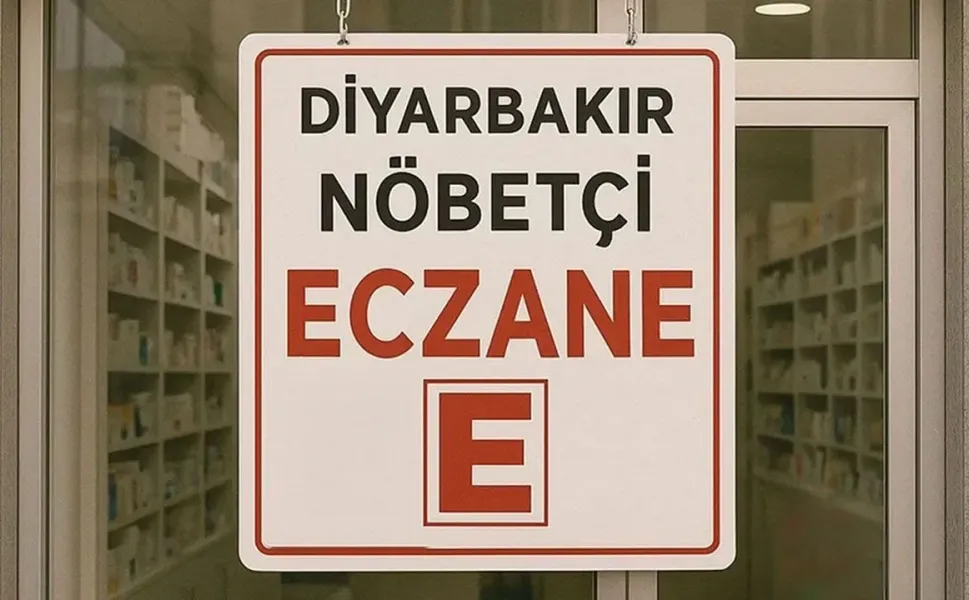 Diyarbakır 15 Kasım nöbetçi eczaneler