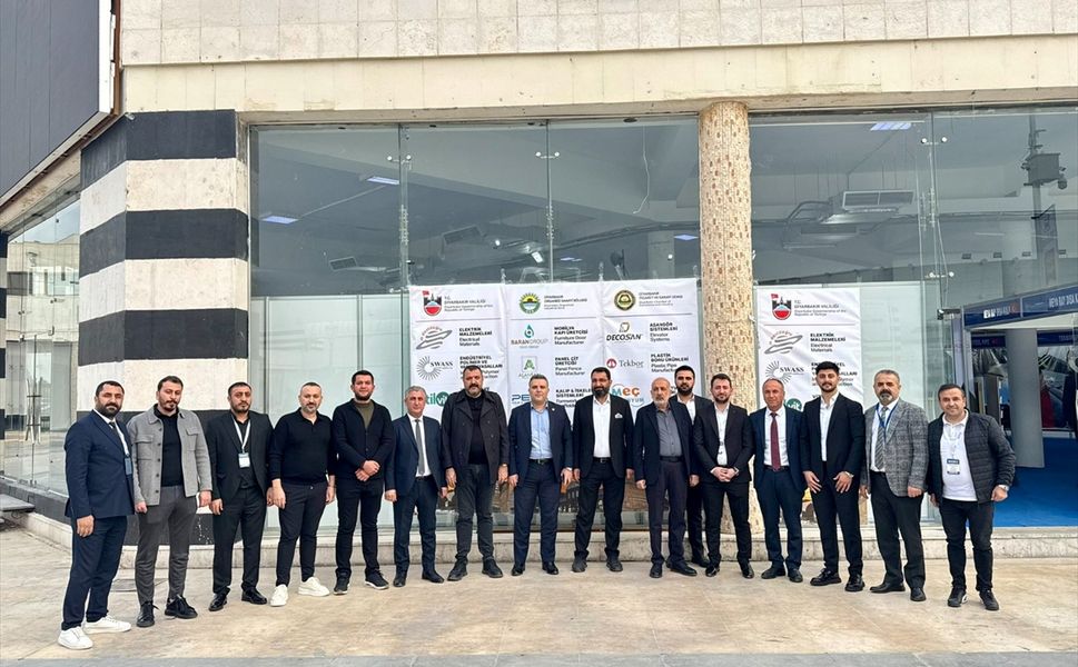 Diyarbakır'dan 15 firma 'Uluslararası Şam Fuarı'na katıldı